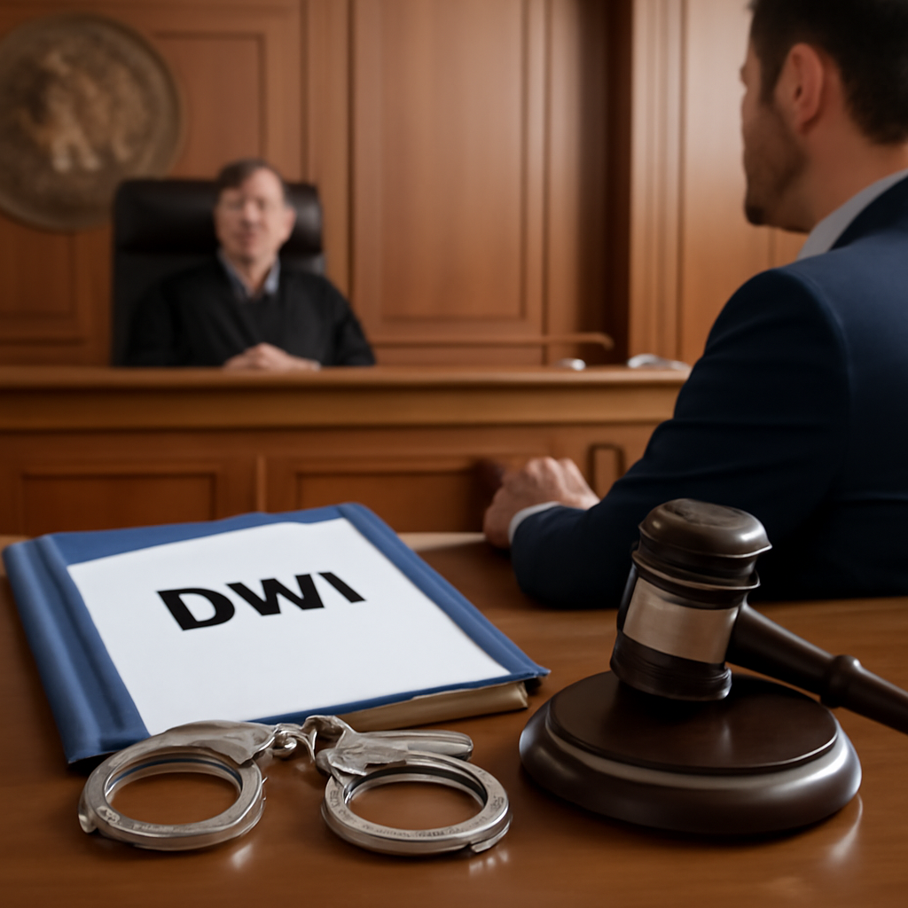 How a First-Time DWI Charge Is Handled in Ellis County Courts